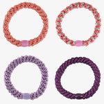 Original Hair Tie Bundle - Purples and Pink - Simply Beach UK