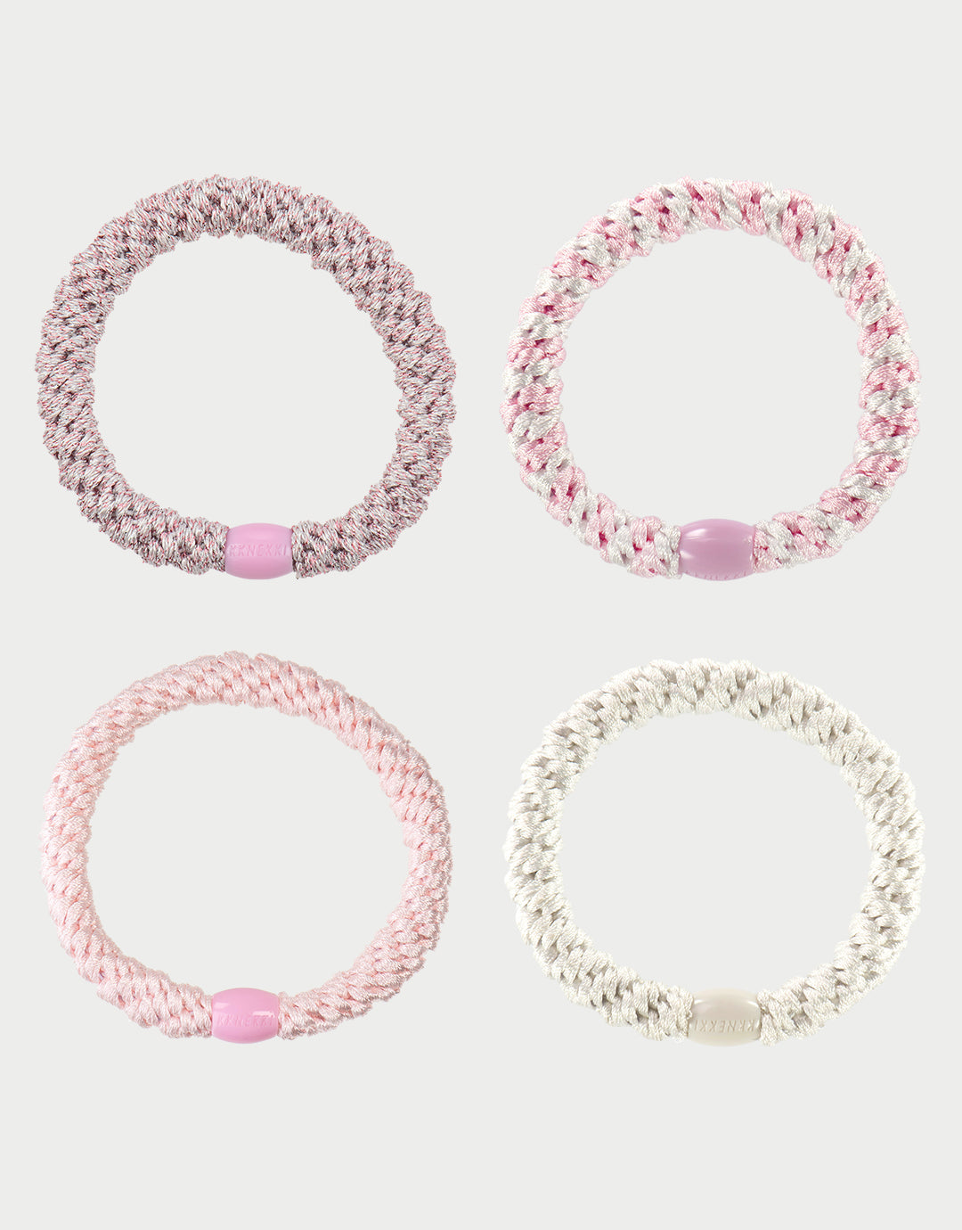 Original Hair Tie Bundle - Pale Pinks - Simply Beach UK