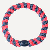 Original Hair Tie - Indigo Neon Pink Stripe