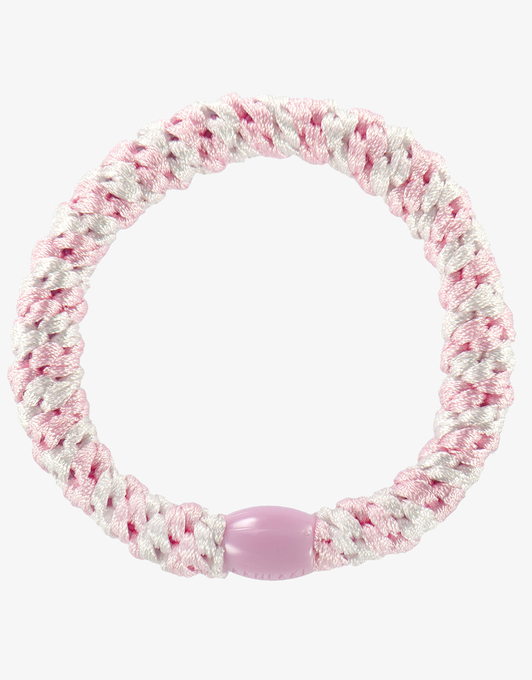 Original Hair Tie - Light Pink and White Stripe - Simply Beach UK