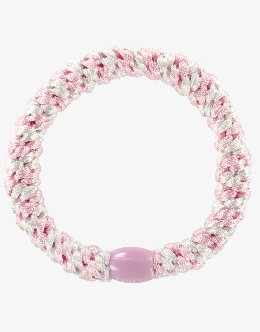 Original Hair Tie - Light Pink and White Stripe - Simply Beach UK