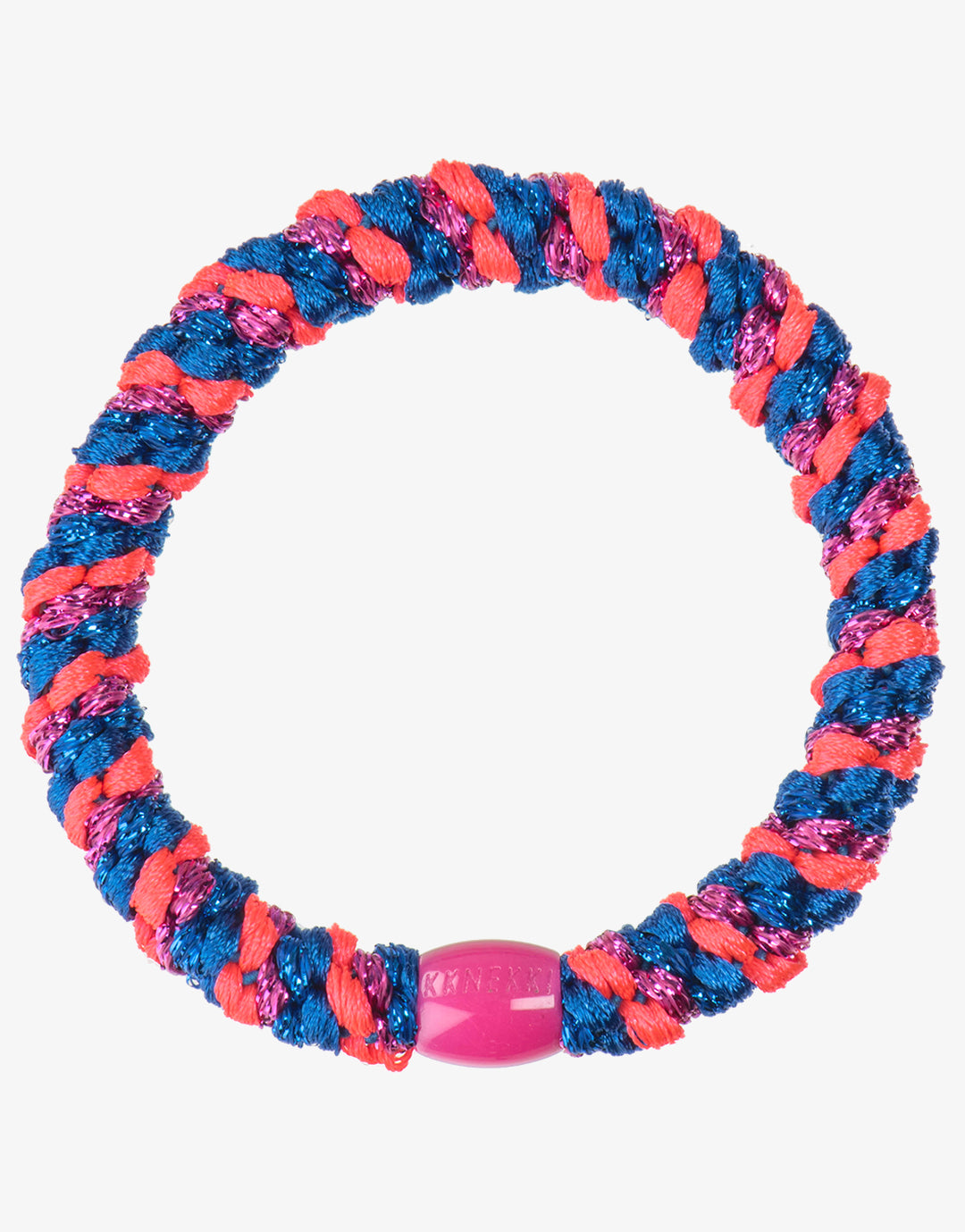 Original Hair Tie - Electric Blue and Pink Glitter - Simply Beach UK