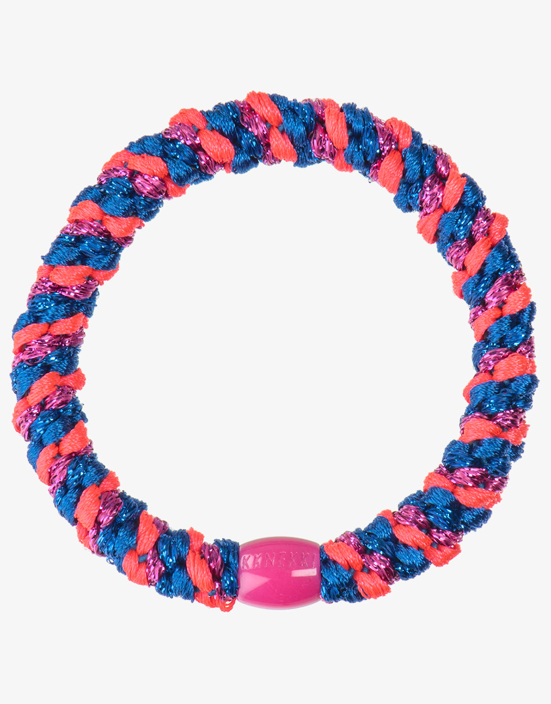 Original Hair Tie - Electric Blue and Pink Glitter - Simply Beach UK