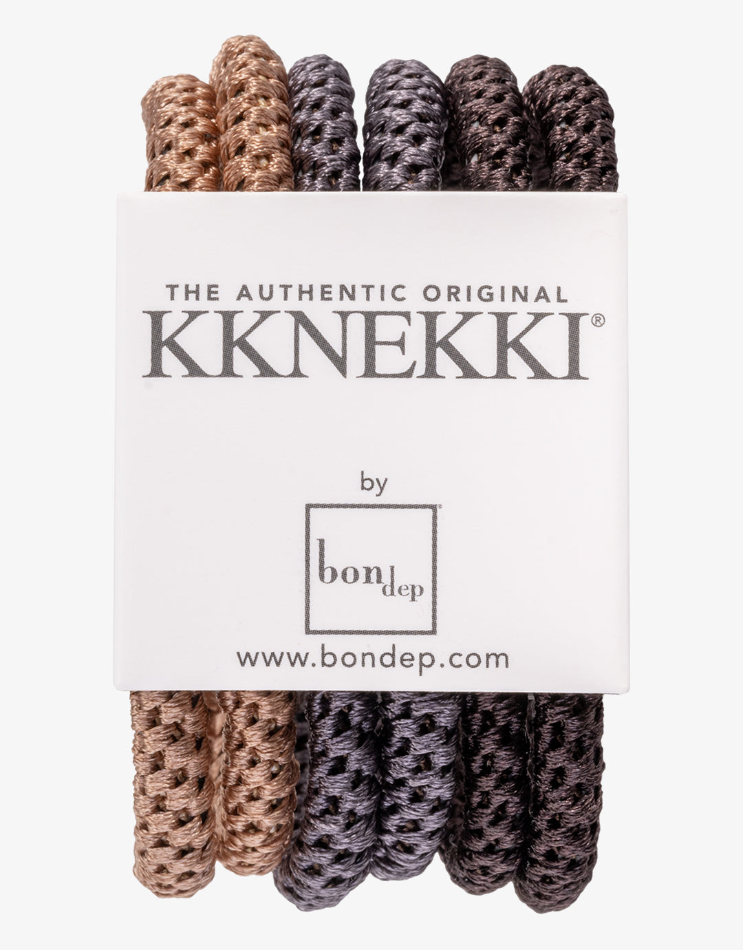 Slim Hair Tie Bundle - Mid Browns - Simply Beach UK