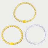 Slim Hair Tie Bundle - Yellows - Simply Beach UK