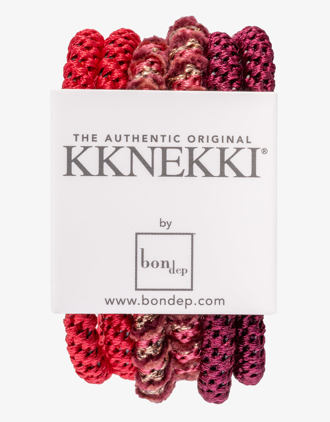 Slim Hair Tie Bundle - Dark Pinks - Simply Beach UK