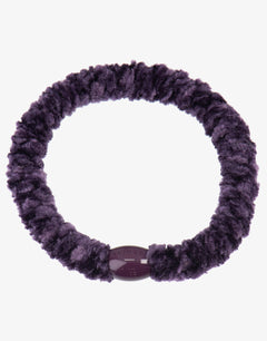 Velvet Hair Tie - Purple - Simply Beach UK