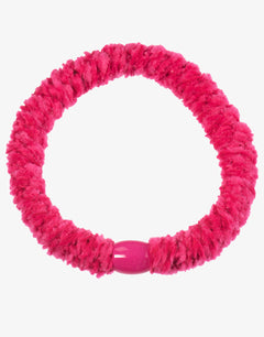 Velvet Hair Tie - Strong Pink - Simply Beach UK