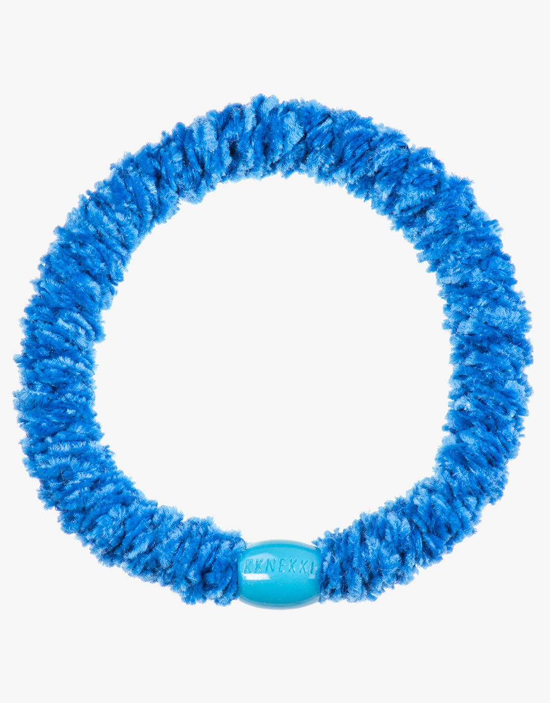Velvet Hair Tie - Electric Blue - Simply Beach UK