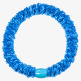 Velvet Hair Tie - Electric Blue - Simply Beach UK