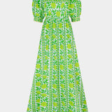 Elizabeth Dress - Lime Border - Simply Beach UK