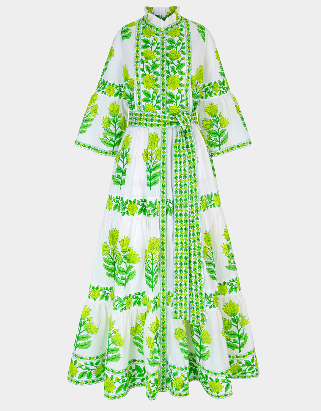 Gemma Dress - Lime Botanics - Simply Beach UK
