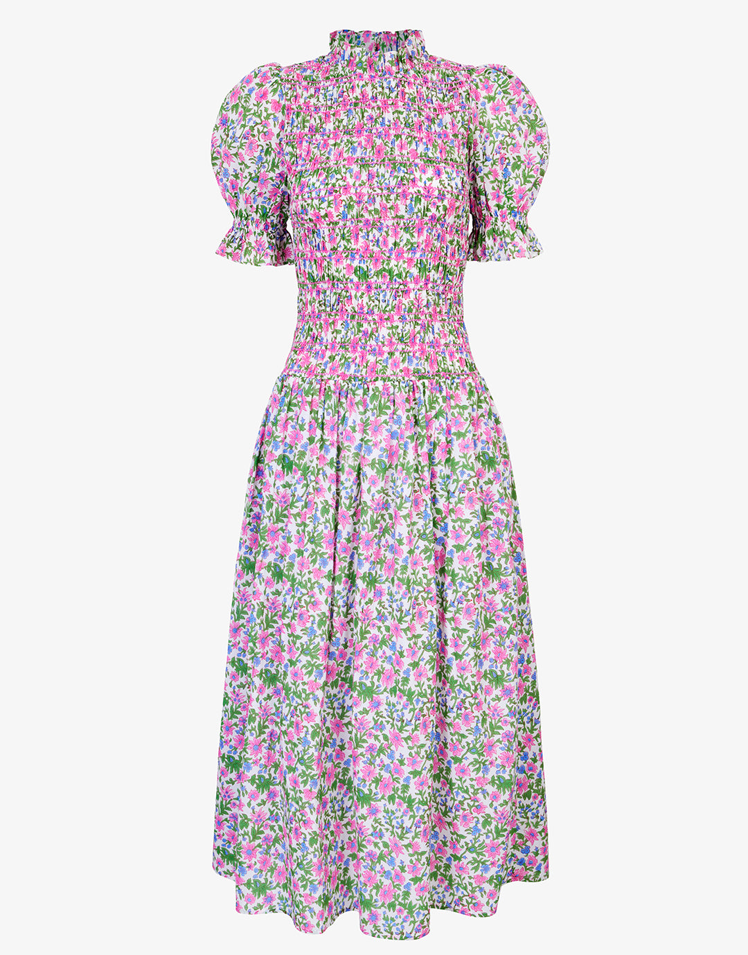 Pink City Prints Lorenne Dress - Folk Lolita - Simply Beach UK