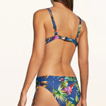 Plunge Adjustable Bikini Pant - Indigo Rainbow - Simply Beach UK