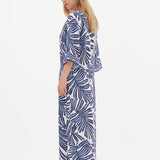 Marina Maxi Beach Dress - Blue and White - Simply Beach UK