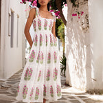 Pink City Prints Martina Dress - Schiffly Folk Buta - Simply Beach UK