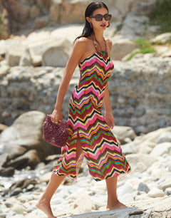 Nuria Ferrer Miranda Beach Dress - Multi - Simply Beach UK