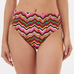 Nuria Ferrer Miranda Maxi Bikini Pant - Multi - Simply Beach UK