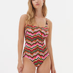 Nuria Ferrer Miranda Tank Swimsuit - Multi - Simply Beach UK