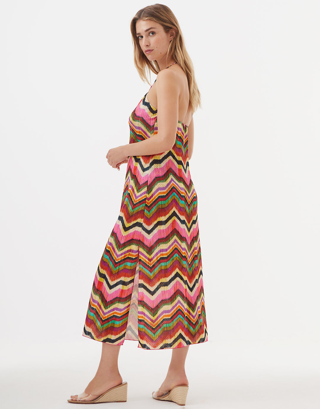Nuria Ferrer Miranda Beach Dress - Multi - Simply Beach UK