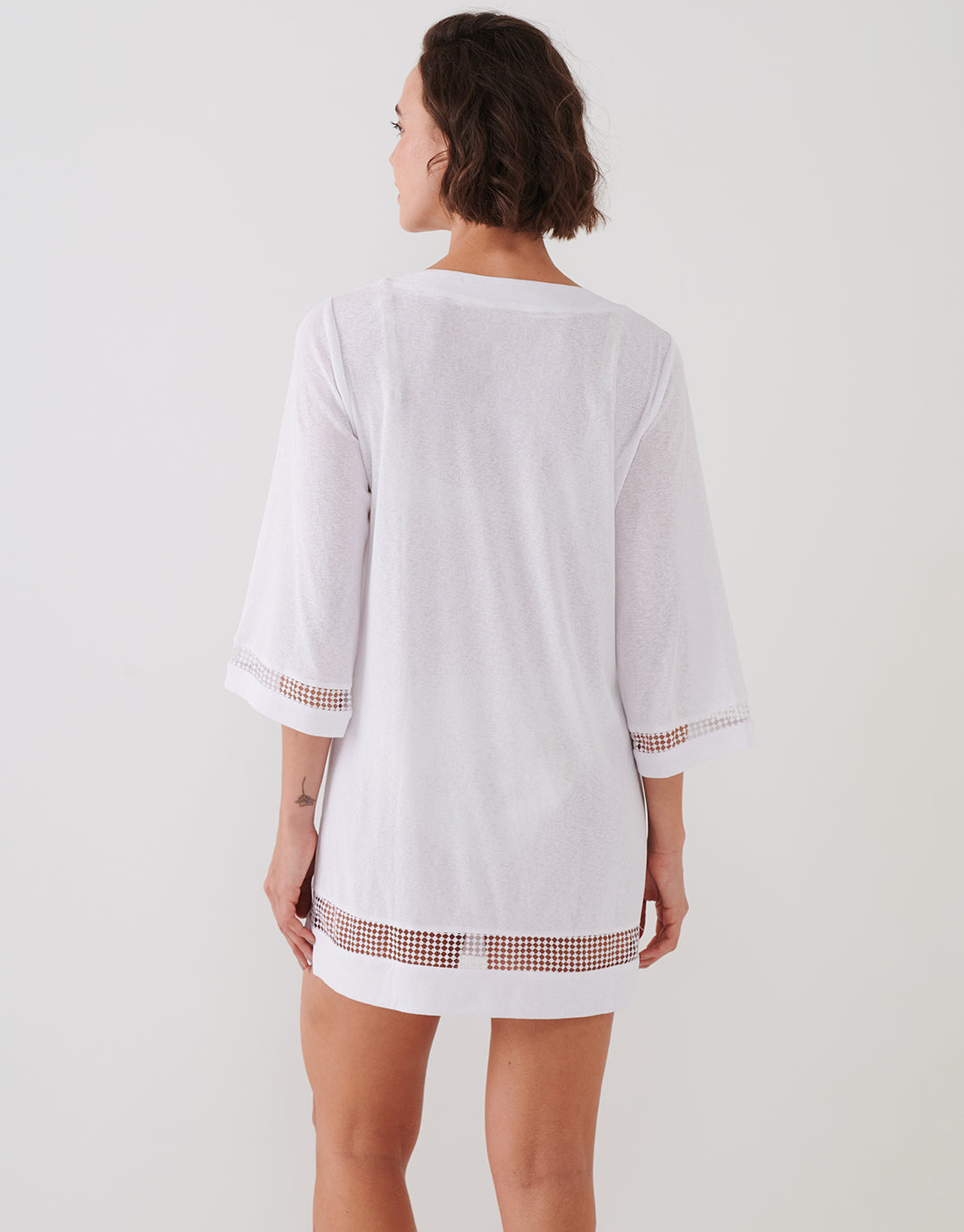 Midi Tunic - White - Simply Beach UK