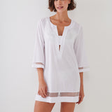 Midi Tunic - White - Simply Beach UK