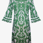 Radiance Tunic Dress - White and Clover - Simply Beach UK