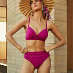 Impact Moulded Bikini Top - Berry Glaze - Simply Beach UK