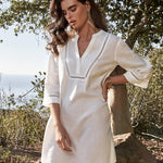 The White Collection Tunic - Natural White - Simply Beach UK