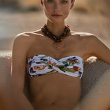 Tulipe Twist Bandeau Bikini Top - Noble Blend