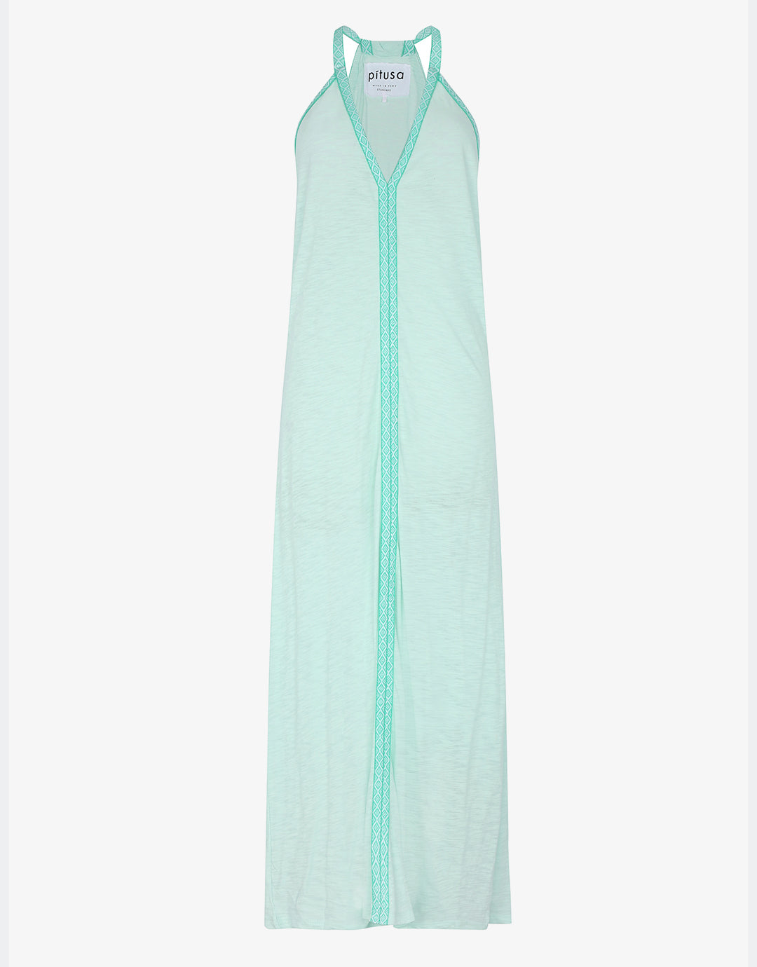 Monochromatic Pima Sundress - Aqua - Simply Beach UK