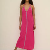 Pitusa Monochromatic Pima Sundress - Fuchsia - Simply Beach UK