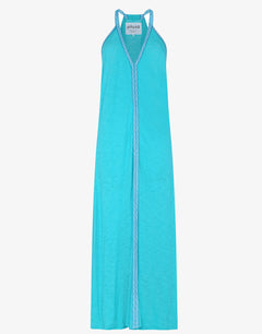 Monochromatic Pima Sundress - Teal - Simply Beach UK