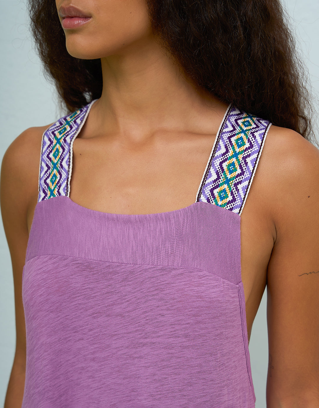 Monochromatic St Tropez Dress - Purple - Simply Beach UK