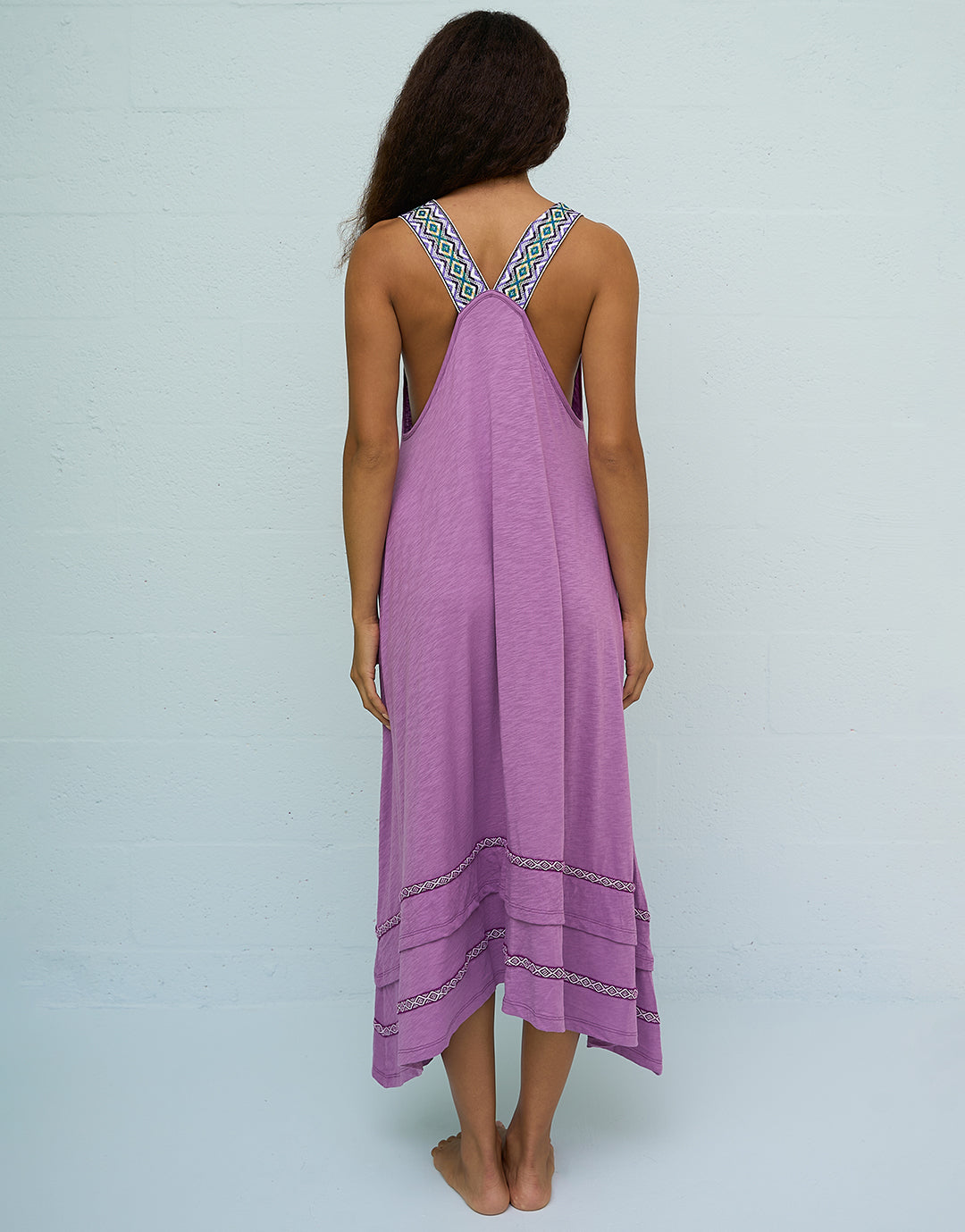 Monochromatic St Tropez Dress - Purple - Simply Beach UK
