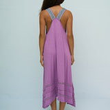 Monochromatic St Tropez Dress - Purple - Simply Beach UK