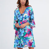 Malena Beach Dress - Turquoise - Simply Beach UK