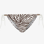 Namibia Rope Tie Side Pant - Brown/White - Simply Beach UK