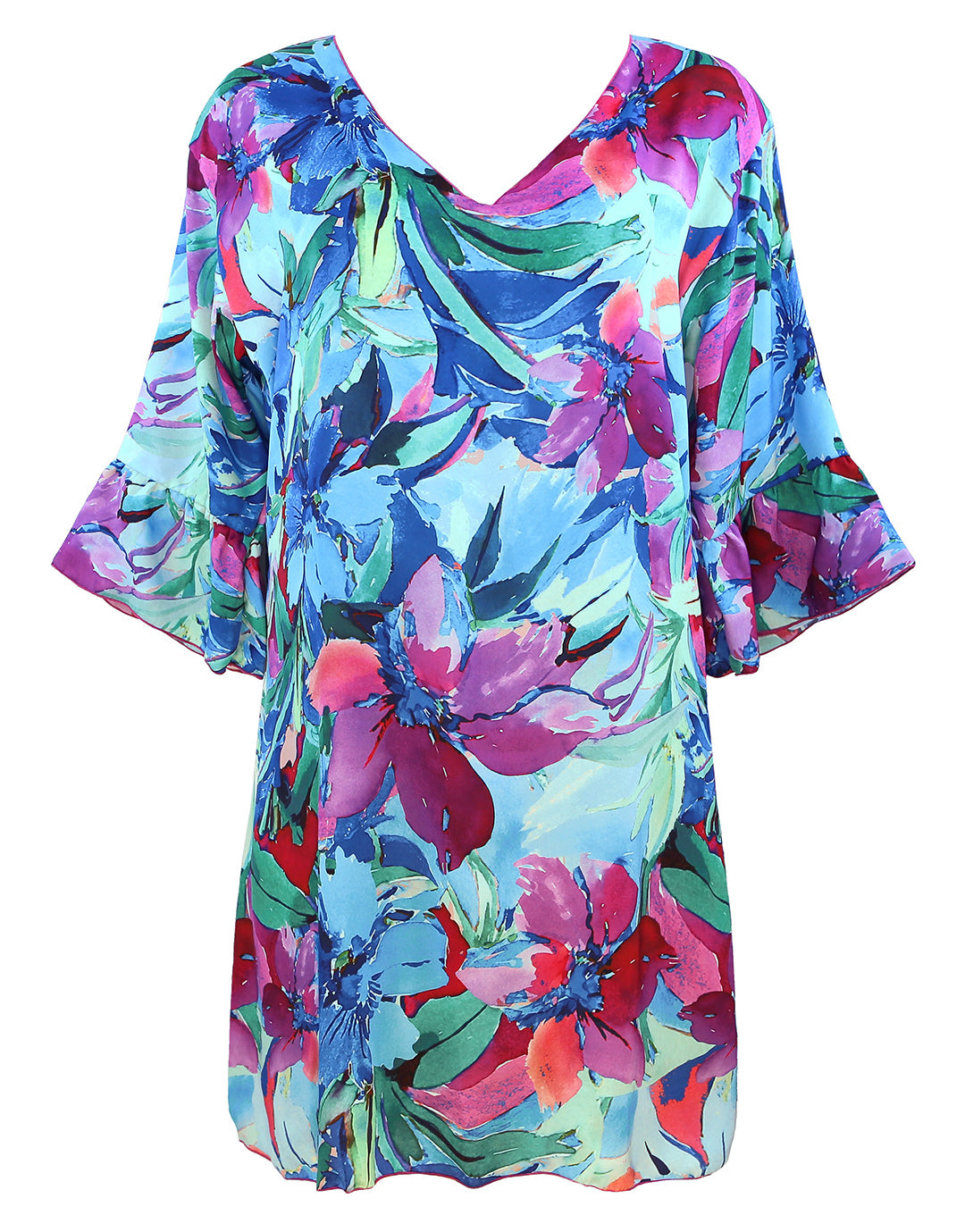 Malena Beach Dress - Turquoise - Simply Beach UK