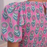 Pink City Prints Nova Mini Dress - Lilac Buta - Simply Beach UK