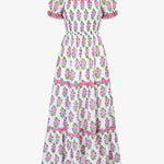 Pink City Prints Palermo Dress - Schiffly Folk Posie - Simply Beach UK