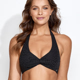 Diva Daphne Bikini Top - Black - Simply Beach UK