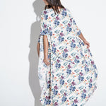 Fleur Sifnos Dress - White Floral - Simply Beach UK