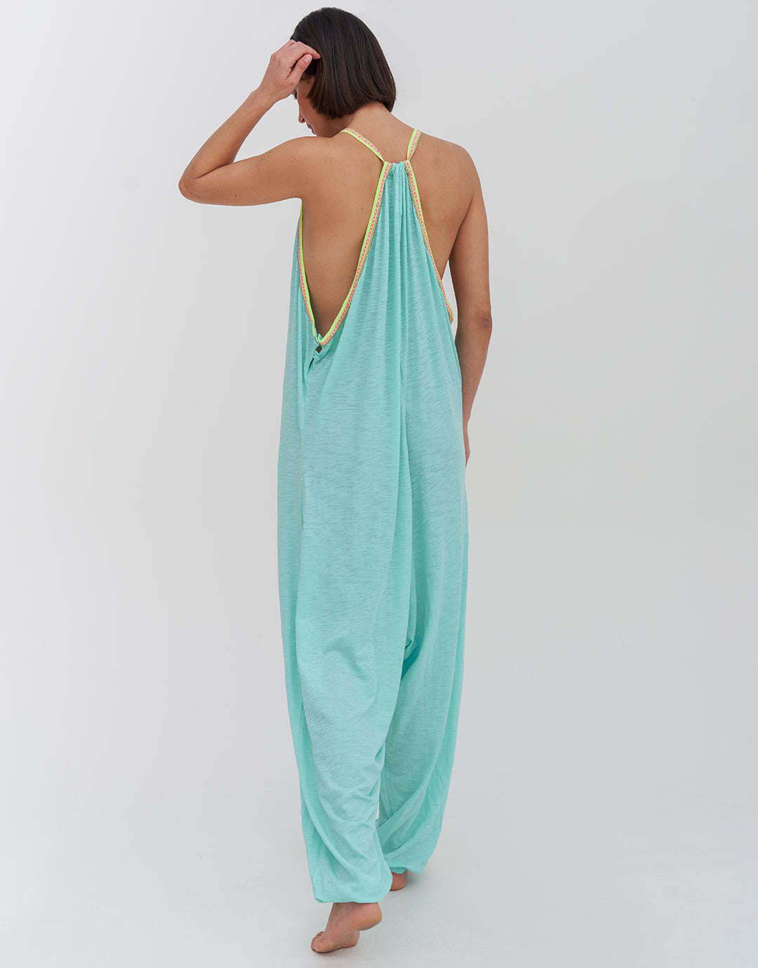 Pitusa Pima Jumpsuit - Turquoise - Simply Beach UK