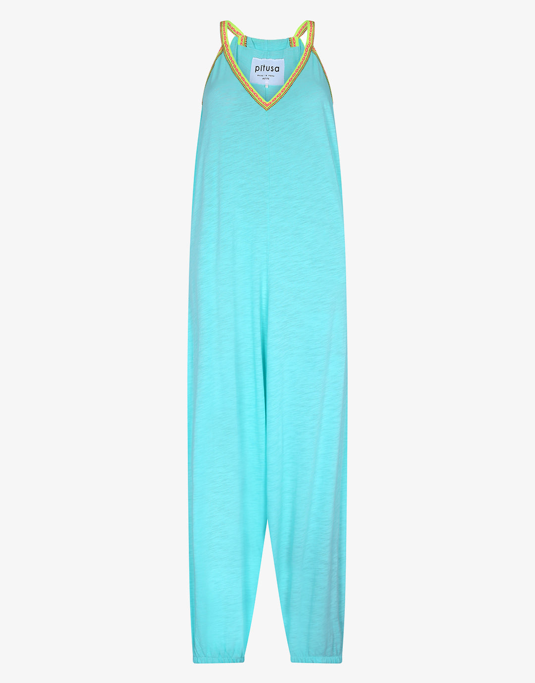 Pitusa Pima Jumpsuit - Turquoise - Simply Beach UK