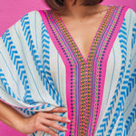 Indian Thobe Kaftan - Blue - Simply Beach UK