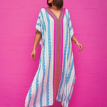 Indian Thobe Kaftan - Blue - Simply Beach UK