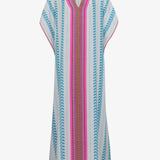 Indian Thobe Kaftan - Blue - Simply Beach UK