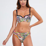 Palm Bikini Pant - Multi - Simply Beach UK