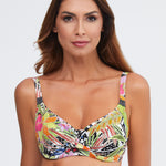 Palm Underwired Bikini Top - Multi - Simply Beach UK